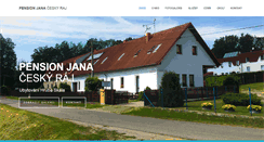 Desktop Screenshot of pension-jana.cz