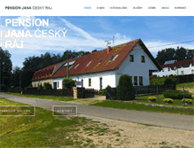 Tablet Screenshot of pension-jana.cz